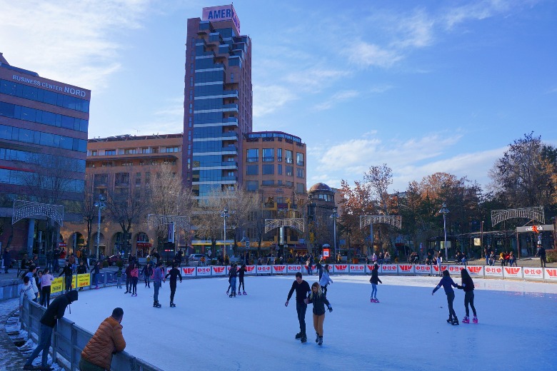 Ice skating Yerevan