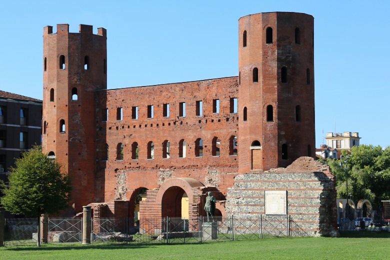 Porta Palatina Turin Italy