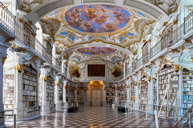 The Admont Abbey Library Austria