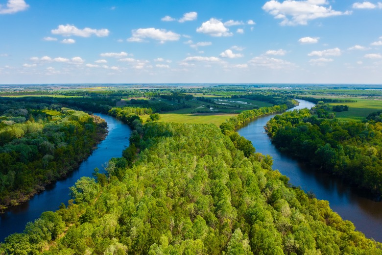 The Tisza River Hungary