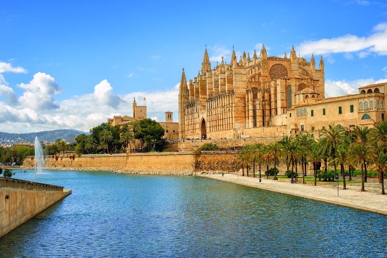 Medieval Palma Cathedral Mallorca